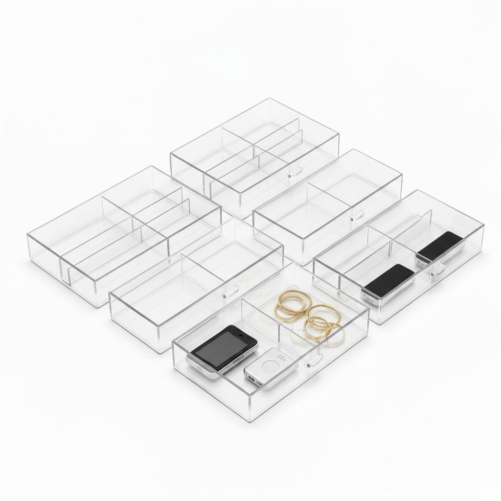 Acrylic Drawer Organizers